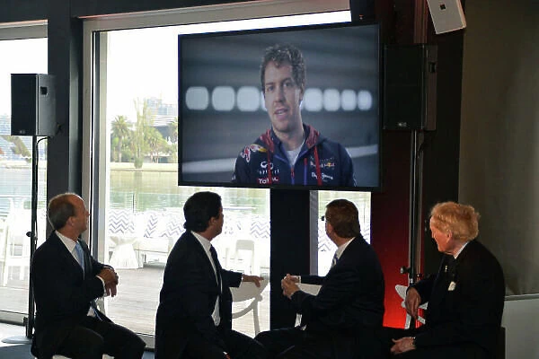 2014 Formula 1 Rolex Australian Grand Prix Media Launch, Carousel, Albert Park, Melbourne, Australia, 3 February 2014