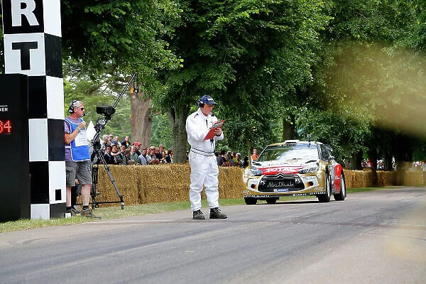 2014 Goodwood Festival of Speed Goodwood Estate, West Sussex, England. 26th - 29th June 2014. Sunday 29 June 2014. Citroen DS3 WRC World Copyright: Adam Warner / LAT Photographic. ref: Digital Image _L5R7407