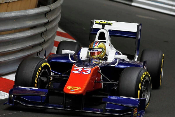 2014 GP2 Series Round 3 - Practice Monte Carlo, Monaco. Thursday 22 May 2014. Johnny Cecotto (VEN, Trident) Photo: Sam Bloxham / GP2 Series Media Service. ref: Digital Image _G7C0729