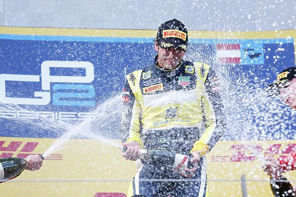 2014 GP2 Series Round 4. Red Bull Ring, Spielberg, Austria. Saturday 21 June 2014. Felipe Nasr (BRA, Carlin) Photo: alastair Staley / GP2 Series Media Service. ref: Digital Image _R6T2840