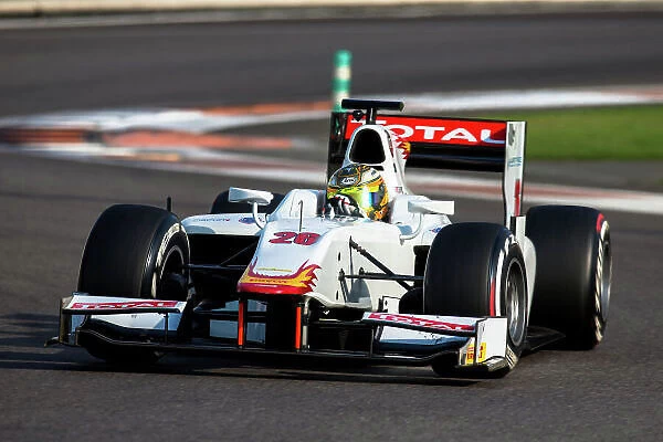 2014 GP2 Series Test 1 Yas Marina Circuit, Abu Dhabi, UAE. Tuesday 11 March 2014. Arthur Pic (FRA) Campos Racing Photo: Malcolm Griffiths / GP2 Series Media Service ref: Digital Image F80P3871