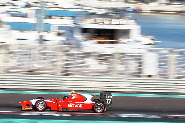 2014 GP2 Series Test 1 Yas Marina Circuit, Abu Dhabi, UAE. Wednesday 12 March 2014. Andre Negrao (BRA) Arden International Photo: Malcolm Griffiths / GP2 Series Media Service ref: Digital Image F80P5129