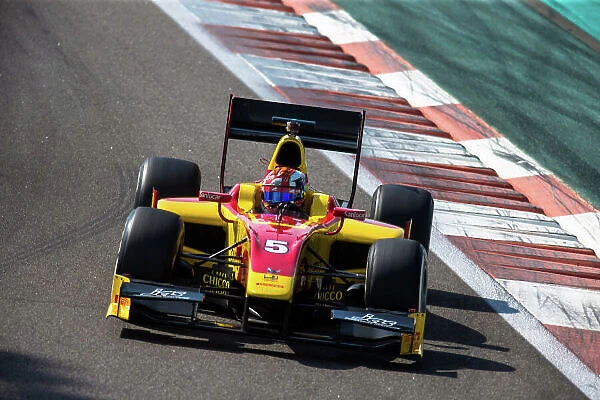 2014 GP2 Series Test 1 Yas Marina Circuit, Abu Dhabi, UAE. Wednesday 12 March 2014. Raffaele Marciello (ITA) Racing Engineering Photo: Malcolm Griffiths / GP2 Series Media Service ref: Digital Image F80P4144