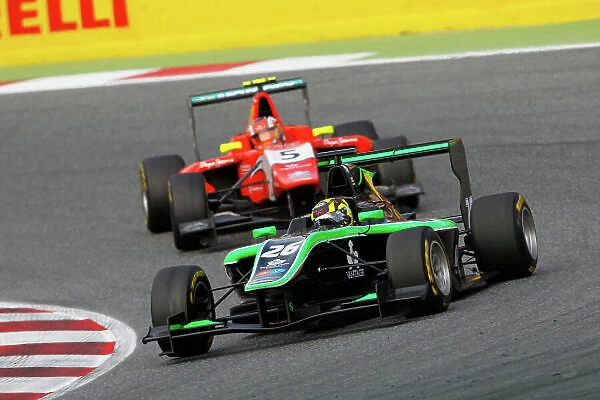2014 GP3 Series Round 1 - Race 1. Circuit de Catalunya, Barcelona, Spain. Saturday 10 May 2014. Nick Yelloly (GBR, Status Grand Prix) Photo: {Sam Bloxham} / GP3 Series Media Service. ref: Digital Image _G7C7117