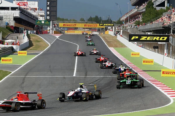 2014 GP3 Series Round 1 - Race 1. Circuit de Catalunya, Barcelona, Spain. Saturday 10 May 2014. Photo: {Sam Bloxham} / GP3 Series Media Service. ref: Digital Image _SBL6734