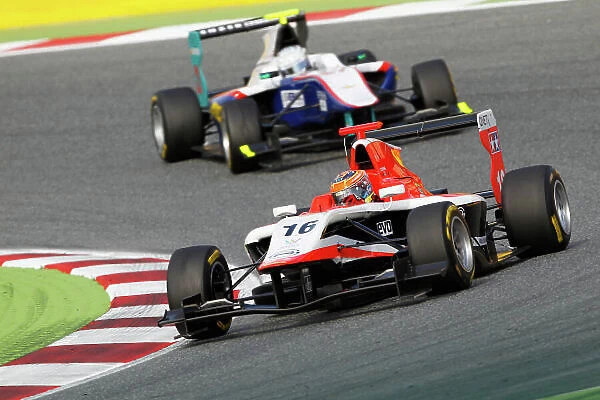 2014 GP3 Series Round 1 - Race 1. Circuit de Catalunya, Barcelona, Spain. Saturday 10 May 2014. Dean Stoneman (GBR, Marussia Manor Racing) Photo: {Sam Bloxham} / GP3 Series Media Service. ref: Digital Image _G7C6994