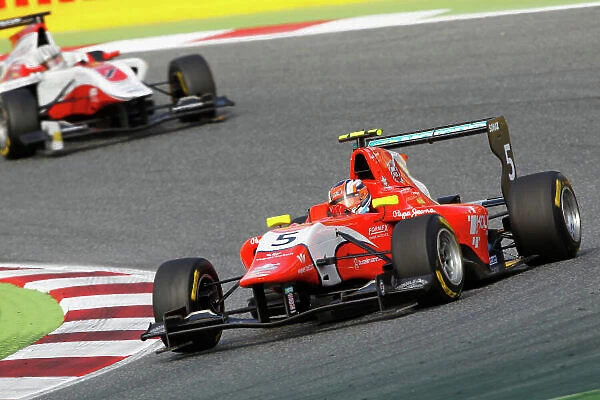 2014 GP3 Series Round 1 - Race 1. Circuit de Catalunya, Barcelona, Spain. Saturday 10 May 2014. Patric Niederhauser (SUI, Arden International) Photo: {Sam Bloxham} / GP3 Series Media Service. ref: Digital Image _G7C7003