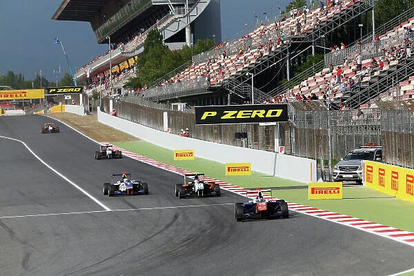 2014 GP3 Series Round 1 - Race 1. Circuit de Catalunya, Barcelona, Spain. Saturday 10 May 2014. Dennis Nagulin (RUS, Trident) Photo: {Sam Bloxham} / GP3 Series Media Service. ref: Digital Image _SBL6777
