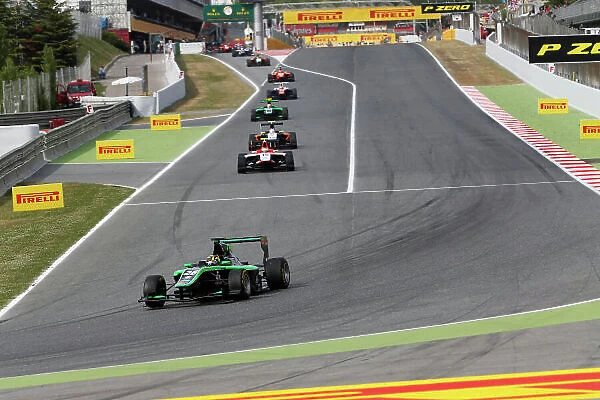 2014 GP3 Series Round 1 - Race 1. Circuit de Catalunya, Barcelona, Spain. Saturday 10 May 2014. Nick Yelloly (GBR, Status Grand Prix) Photo: {Sam Bloxham} / GP3 Series Media Service. ref: Digital Image _SBL6574