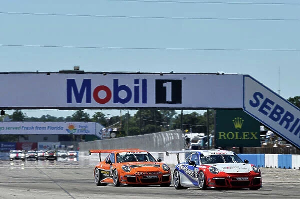 2014 Porsche GT3 Cup USA Sebring