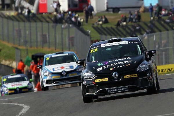 2014 Renault Clio Cup, Brands Hatch, Kent. 28th - 30th March 2014. Paul Rivett (GBR) WDE Motorsport Renault Clio Cup. World Copyright: Ebrey  /  LAT Photographic