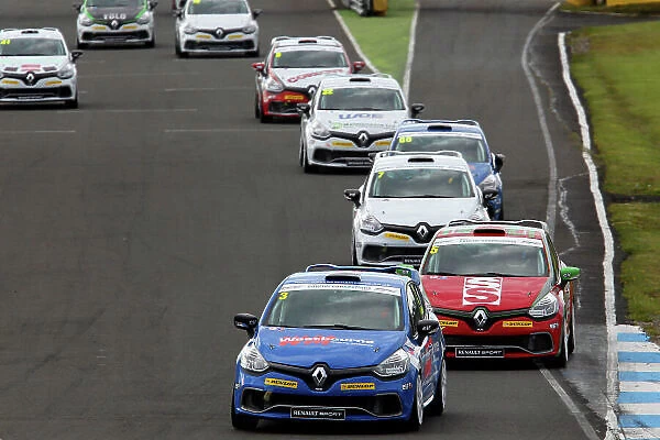 2014 Renault Clio Cup, Knockhill, Scotland. 22nd - 24th August 2014. James Colburn (GBR) Westbourne Motorsport Renault Clio Cup. World Copyright: Ebrey  /  LAT Photographic