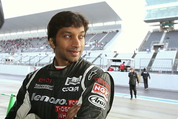 2014 Super Formula Test Suzuka, Japan. 1st - 2nd March 2014. Kumar Ram Narain Karthikeyan ( #20 TEAM IMPUL)