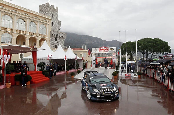 2014 World Rally Championship Monte Carlo Rally 13th - 19th January 2014 Elfyn Evans, Ford, Podium Worldwide Copyright: McKlein / LAT