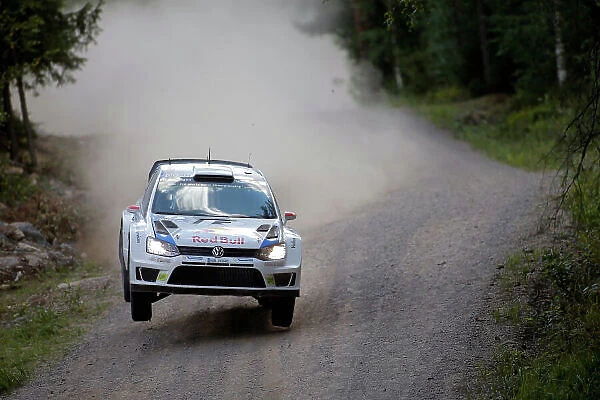 2014 World Rally Championship Rally Finland 1st - 3rd August 2014 Jari-Matti Latvala, VW, action Worldwide Copyright: McKlein / LAT