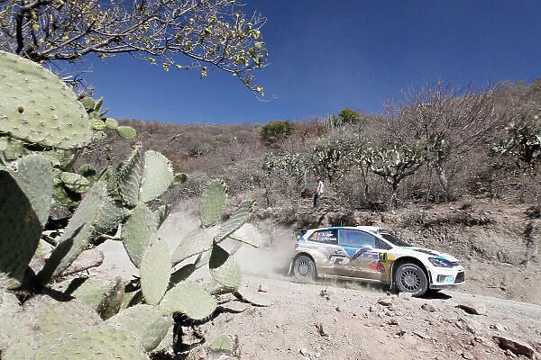 2014 World Rally Championship Rally Mexico 6th - 9th March 2014 Sebastien Ogier, VW, action Worldwide Copyright: McKlein / LAT