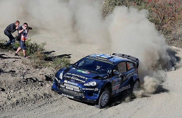 2014 World Rally Championship Rally Mexico 6th - 9th March 2014 Mikko Hirvonen, Ford, action Worldwide Copyright: McKlein / LAT