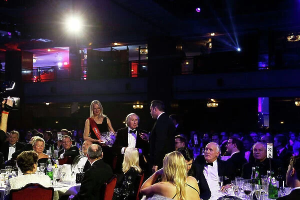 2015 Autosport Awards. Grosvenor House Hotel, Park Lane, London. Sunday 6 December 2015. Sir Jackie Stewart. World Copyright: Adam Warner / LAT Photographic. ref: Digital Image _L5R9253