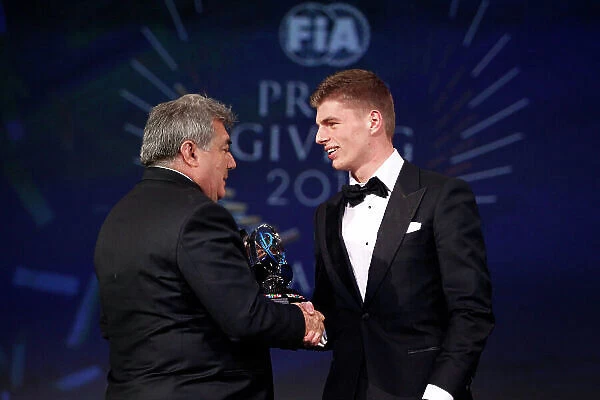 2015 FIA Prize Giving Paris, France Friday 4th December 2015 Max Verstappen, portrait Photo: Copyright Free FOR EDITORIAL USE ONLY. Mandatory Credit: FIA  /  Florent Gooden  /  DPPI ref: _GO_9975