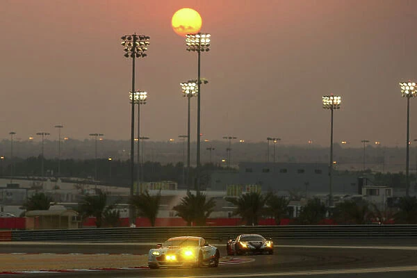 2015 FIA World Endurance Championship, Bahrain International Circuit, Bahrain. 19th - 21st November 2015. Francesco Castellacci  /  Roald Goethe  /  Stuart Hall Aston Martin Racing Aston Martin Vantage V8