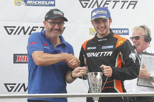 2015 Ginetta Junior Championship, Snetterton, 8th-9th August 2015. Geri Nicosia (GBR) R&J Motorsport World copyright. Jakob Ebrey / LAT Photographic