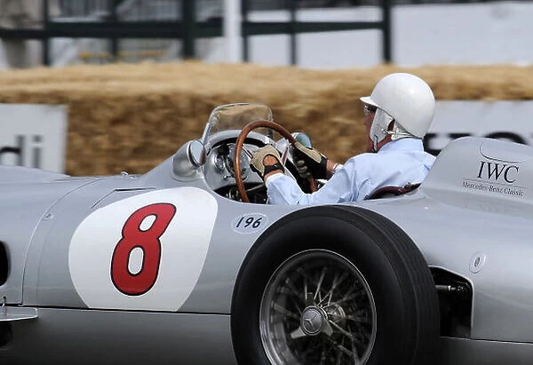 2015 Goodwood Festival of Speed 25th - 28th June 2015 Mercedes W196 Sir Stirling Moss World Copyright : Jeff Bloxham / LAT Photographic Ref : Digital Image