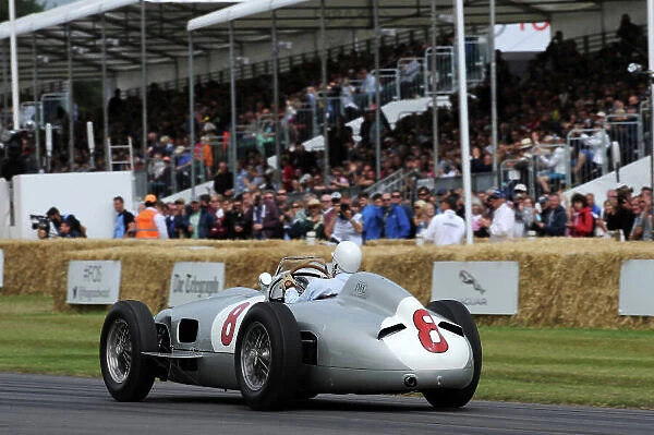 2015 Goodwood Festival of Speed 25th - 28th June 2015 Mercedes W196 Sir Stirling Moss World Copyright : Jeff Bloxham / LAT Photographic Ref : Digital Image