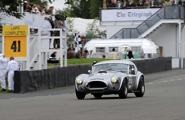 2015 Goodwood Revival Meeting Goodwood Estate, West Sussex, England 11th - 13th September 2015 Royal Automobile Club TT Celebration Micheal Squire Frank Stippler Cobra World Copyright : Jeff Bloxham / LAT Photographic Ref