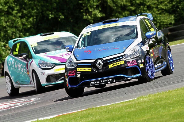 2015 Renault Clio Cup Championship, Oulton Park, 6th-7th June 2015, George Jackson (GBR) JamSport Renault Clio Cup World Copyright. Jakob Ebrey / LAT Photographic