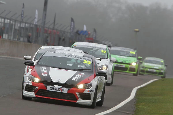 2015 Volkswagen Racing Cup, Oulton Park, 4th - 6th April 2015, Lucas Orrock (GBR) KPM Racing Scirocco R World Copyright: Jakob Ebrey / LAT Photographic