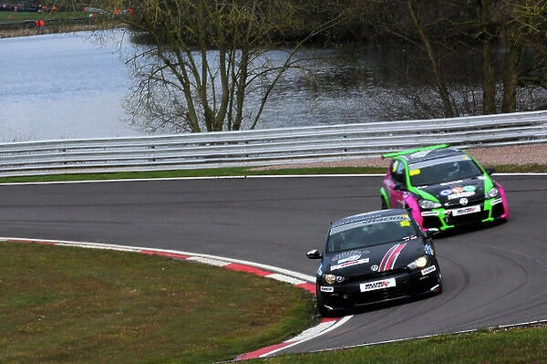 2015 Volkswagen Racing Cup, Oulton Park, Cheshire. 4th - 6th April 2015. David Sutton (GBR) SlideSports Scirocco R. World Copyright: Ebrey  /  LAT Photographic