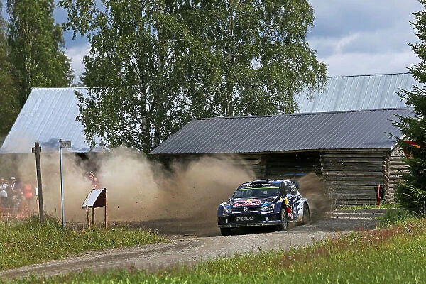 2015 World Rally Championship Rally Finland July 30 - August 2, 2015 Sebastien Ogier, VW, action Worldwide Copyright: McKlein / LAT