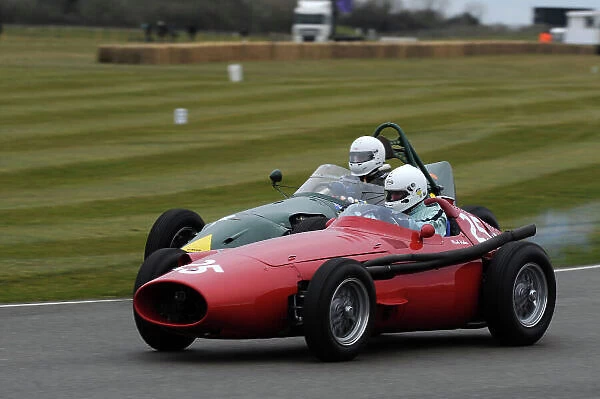 2016 74th Members Meeting Goodwood Estate, West Sussex,England 19th - 20th March 2016 Race 3 Brooks Trophy Mark Hales Ferrari World Copyright : Jeff Bloxham / LAT Photographic Ref : Digital Image