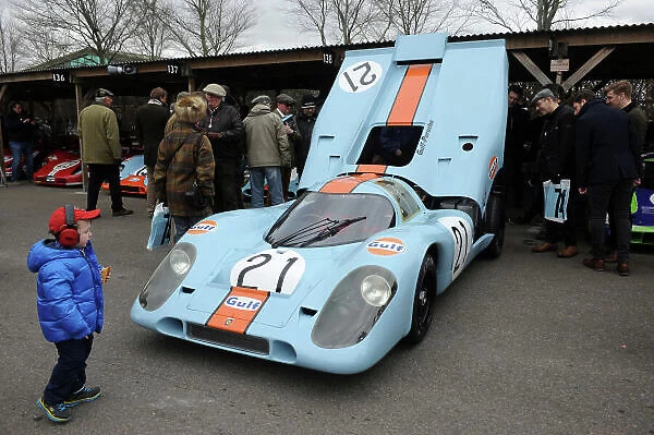 2016 74th Members Meeting Goodwood Estate, West Sussex, England 19th - 20th March 2016 GP5 Sports Cars Demo Porsche 917 World Copyright : Jeff Bloxham / LAT Photographic Ref : Digital Image