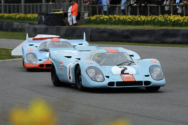 2016 74th Members Meeting Goodwood Estate, West Sussex, England 19th - 20th March 2016 GP5 Sports Cars Demo Porsche 917 World Copyright : Jeff Bloxham / LAT Photographic Ref : Digital Image