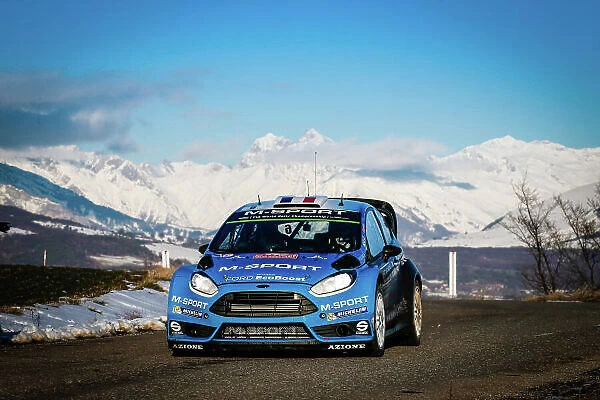 2016 FIA World Rally Championship, Round 01, Rally Monte Carlo, 21st - 24th January, 2016 Eric Camilli, Ford, action Worldwide Copyright: McKlein / LAT