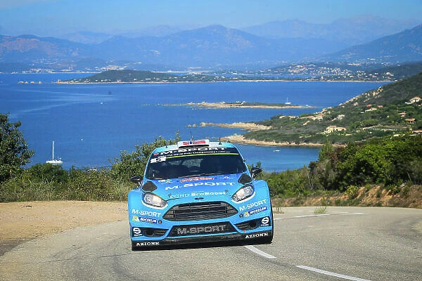 2016 FIA World Rally Championship, Round 11, Rally de France, Tour de Corse 2016, September 28 - October 02, 2016 Mads Ostberg, Ford, action Worldwide Copyright: McKlein / LAT