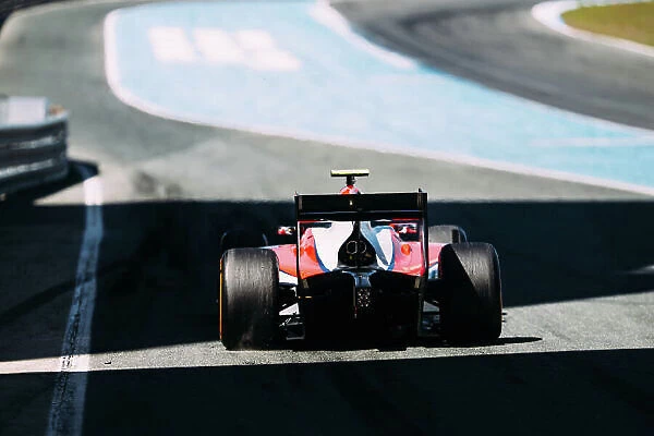 2016 GP2 Series Testing. Jerez, Spain. Thursday 31 March 2016 Sergey Sirotkin (RUS) ART Grand Prix World Copyright: Malcolm Griffiths / LAT Photographic. ref: Digital Image _G7C9498