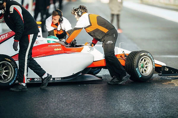 2016 GP3 Series Shakedown. Magny Cours, France. Nirei Fukuzumi (JPN) ART Grand Prix World Copyright: Malcolm Griffiths / LAT Photographic. ref: Digital Image A50A8517