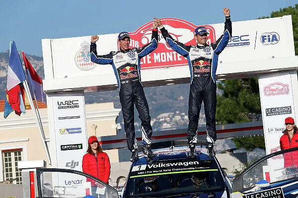 2016 World Rally Championship, Round 01, Rally Monte Carlo, 21st - 24th January, 2016 Sebastien Ogier, VW, winner Worldwide Copyright: McKlein / LAT