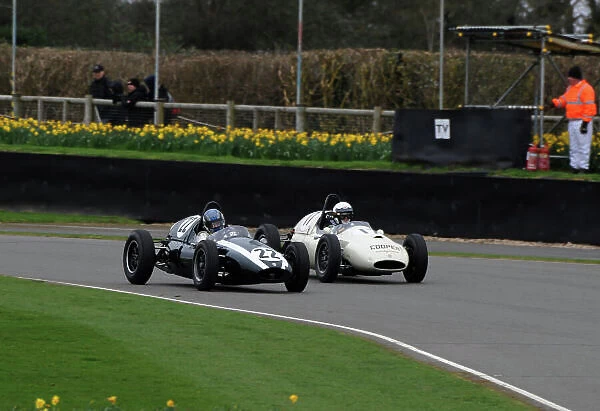 2017 75th Members Meeting Goodwood Estate, West Sussex, England 18th - 19th March 2017 Brabham Trophy Roger Wills John Young Cooper World Copyright : Jeff Bloxham / LAT Images Ref : Digital Image