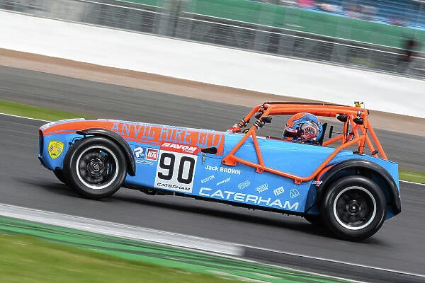 2017 Avon Tyres Caterham Seven 420-R Championship, Silverstone, 11th-12th June 2017, Jack Brown Caterham 420R. World copyright. JEP / LAT Images