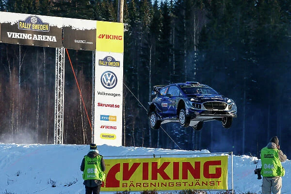 2017 FIA World Rally Championship, Round 02, Rally Sweden, February 09-12, 2017, Ott Tanak, Ford, Action, Worldwide Copyright: McKlein / LAT