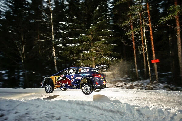 2017 FIA World Rally Championship, Round 02, Rally Sweden, February 09-12, 2017, Sebastien Ogier, Ford, Action Worldwide Copyright: McKlein / LAT