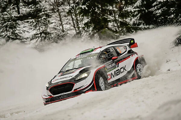 2017 FIA World Rally Championship, Round 02, Rally Sweden, February 09-12, 2017, Elfyn Evans, Ford, Action Worldwide Copyright: McKlein / LAT
