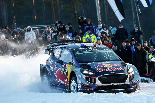 2017 FIA World Rally Championship, Round 02, Rally Sweden, February 09-12, 2017, Sebastien Ogier, Ford, Action, Worldwide Copyright: McKlein / LAT