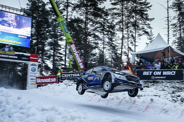 2017 FIA World Rally Championship, Round 02, Rally Sweden, February 09-12, 2017, Ott Tanak, Ford, Action, Worldwide Copyright: McKlein / LAT