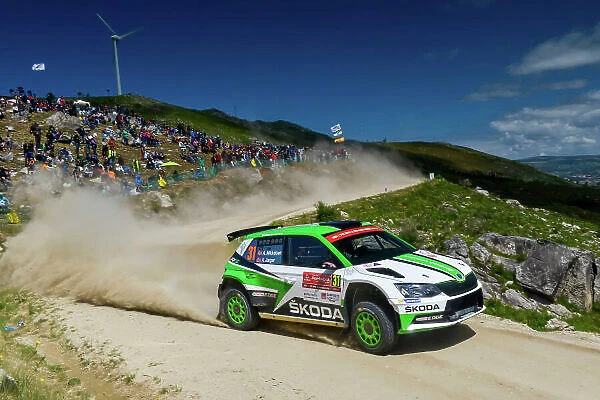 2017 FIA World Rally Championship, Round 06, Rally Portugal, May 18 - 21 2017, Andreas Mikkelsen, Skoda, action, Worldwide Copyright: McKlein / LAT