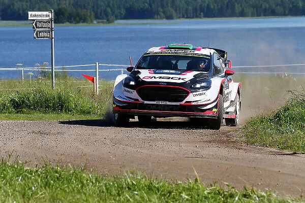 2017 FIA World Rally Championship, Round 09, Rally Finland  /  July 27 - 30, 2017, Elfyn Evans, Ford WRC, Action Worldwide Copyright: McKlein / LAT