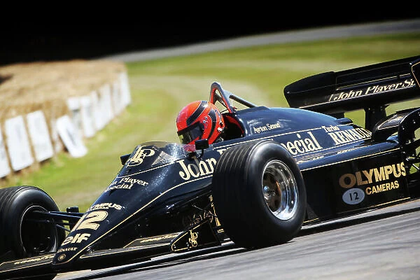 2017 Goodwood Festival of Speed. Goodwood Estate, West Sussex, England. 30th June - 2nd July 2017. Lee Mowles (GBR) Lotus Renault World Copyright : JEP / LAT Images